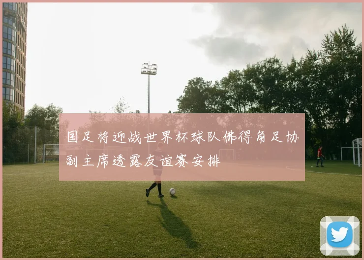 国足将迎战世界杯球队佛得角足协副主席透露友谊赛安排